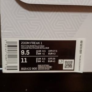 Nike zoom freak 1